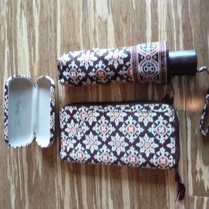 NWOT VERA BRADLEY MEDALLION THREE PIECE LOT!!!!!